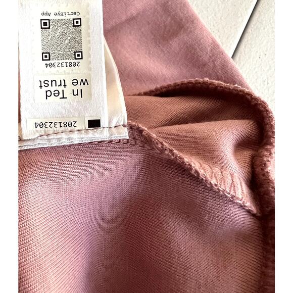 Ted Baker Sweater Women 5 Modal Pink Ruffle Elegant Designer Soft Winter Fall - Picture 11 of 11